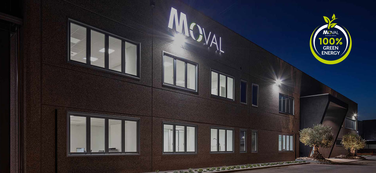 Moval brass machining 100% green energy